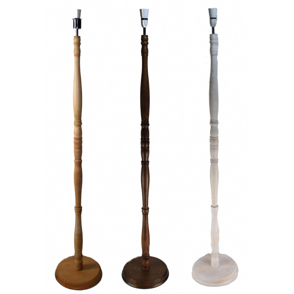 Abaleen Wooden Floor Lamp